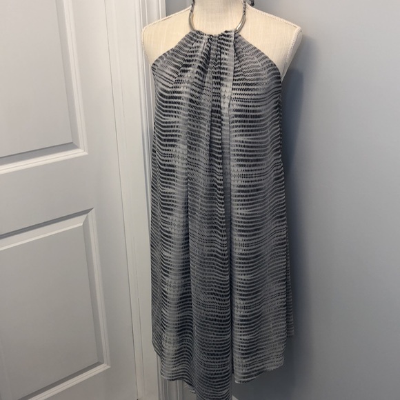 A/X Armani Exchange | Dresses | Armani Exchange Grey Halter Dress | Poshmark